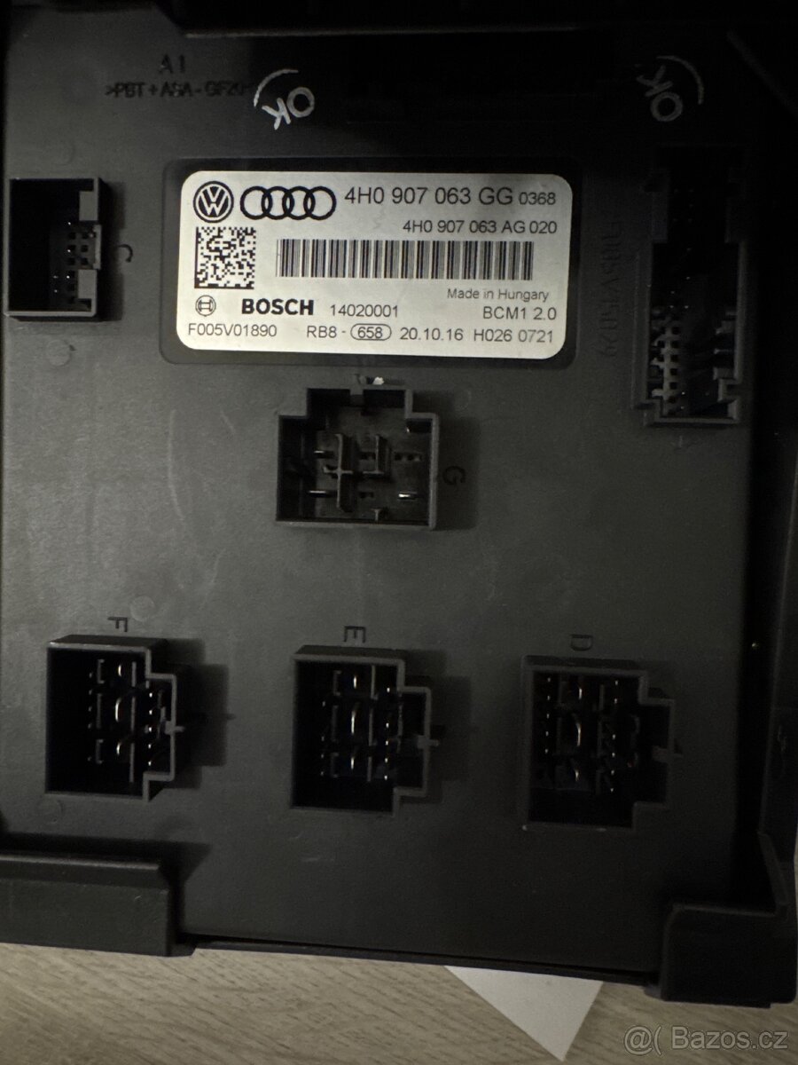 BCM2 jednotka 4H0 907 063 GG – Audi A6 / A7 / A8 - 2