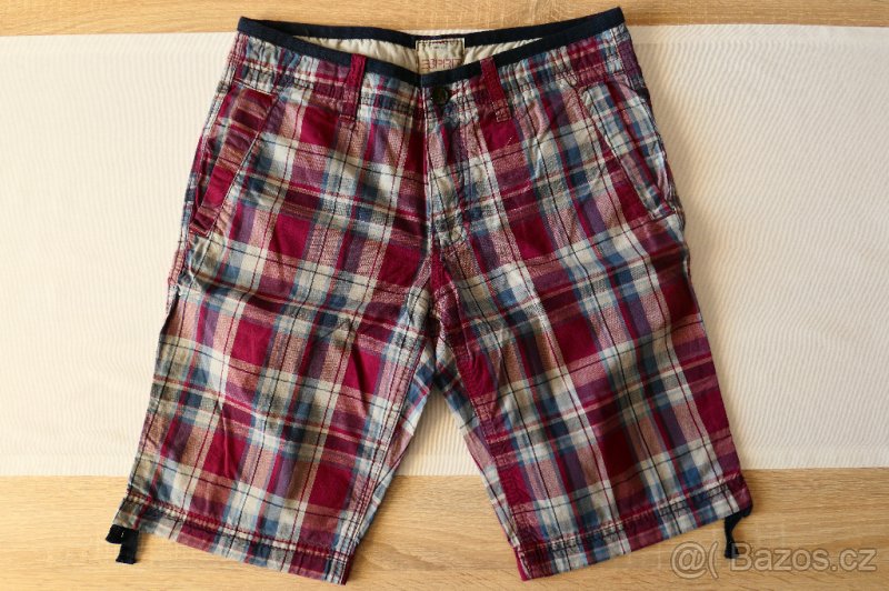 Pánské kostkované kraťasy značky EDC Esprit vel. 30 - 2