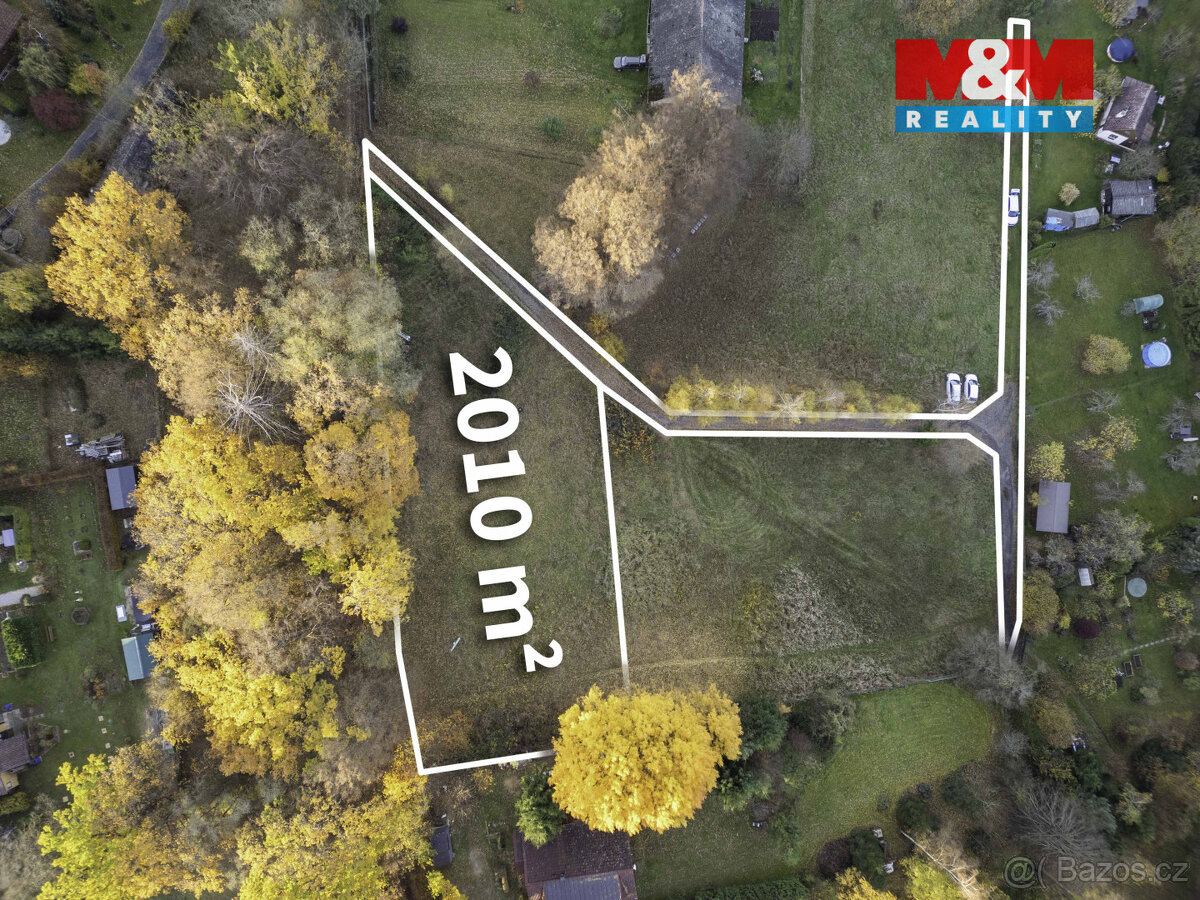 Prodej pozemku k bydlení, 2010 m², Vlašim - 2