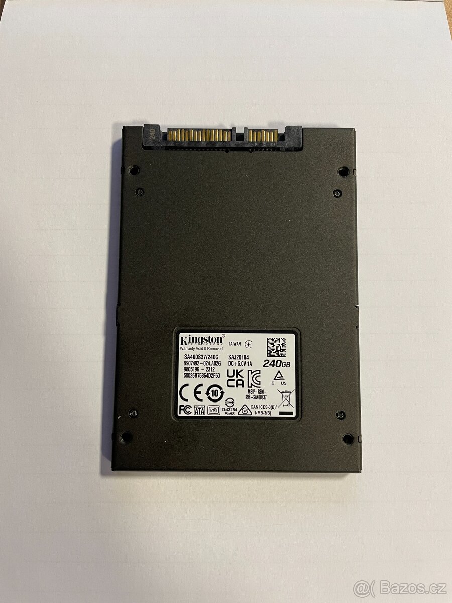 Kingston SSD 240GB A400 SATA3 2.5 2 - 2