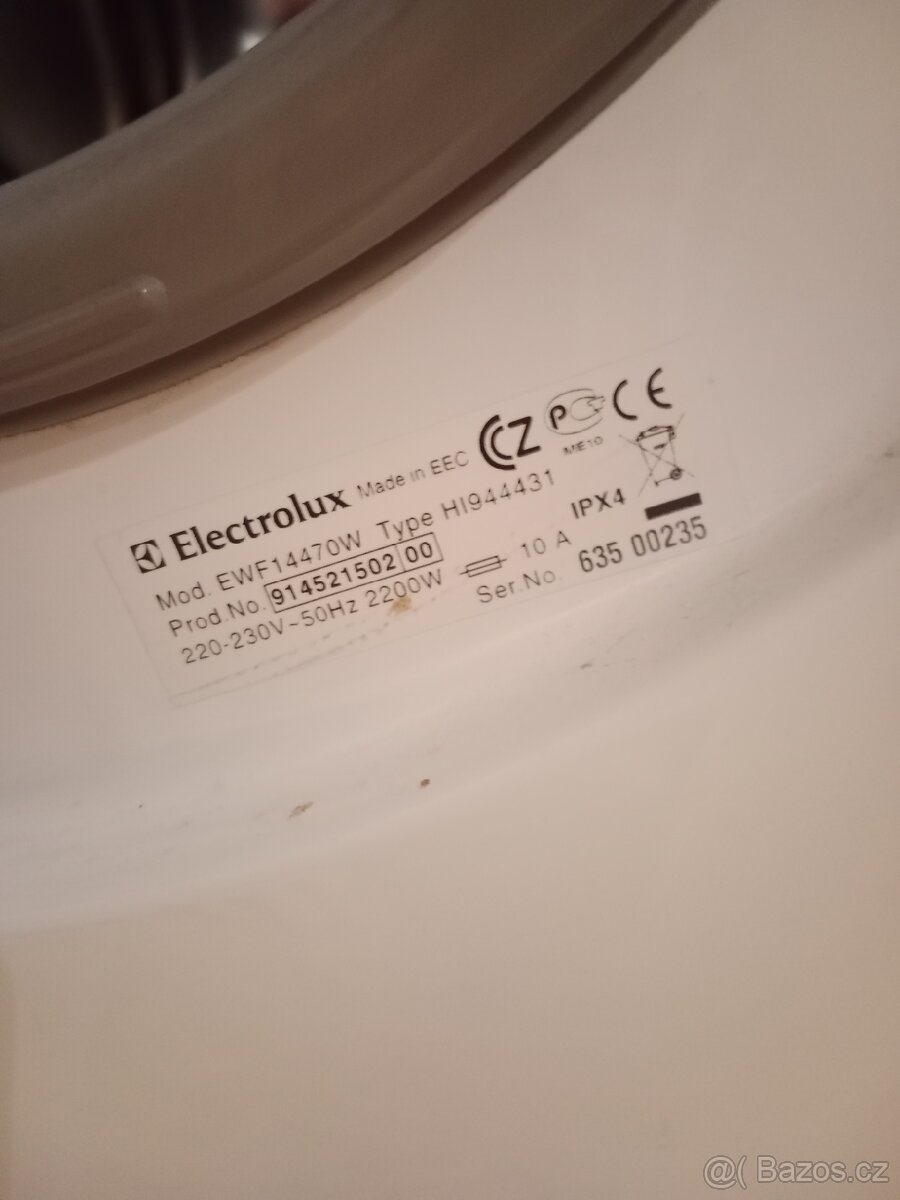 Pračka Electrolux EWF14470W – na náhradní díly / opraváře - 2