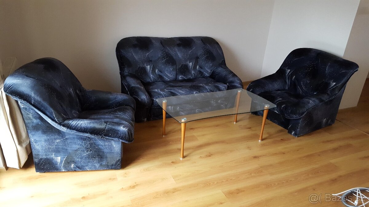 Sedací souprava 3+1+1 rozkládací - 2