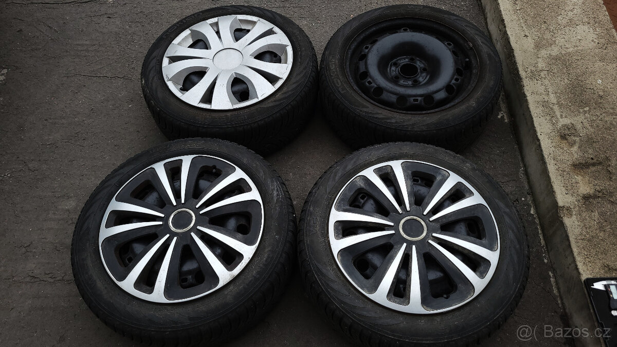 Zimní kola Nokian 15" 5x100 Škoda Fabia 2, Roomster - 2