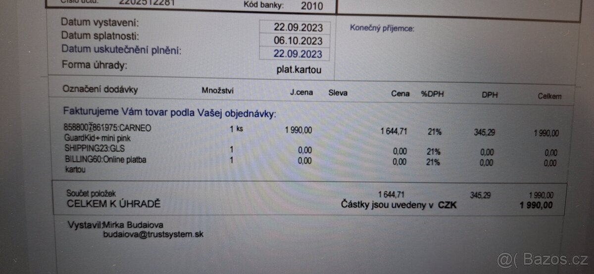 Prodam hodinky carneo Guard Kid + mini - 2