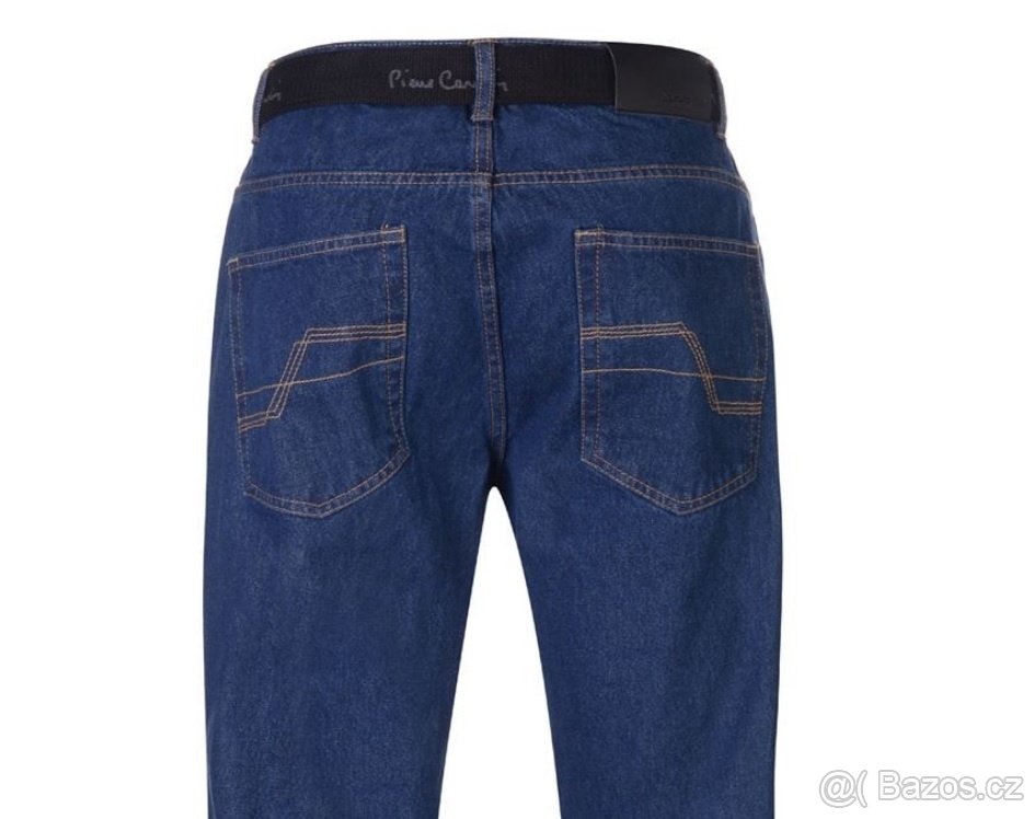 NOVÉ Rifle Džíny PIERRE CARDIN W34/L34=45/111cm jeansy kalho - 2