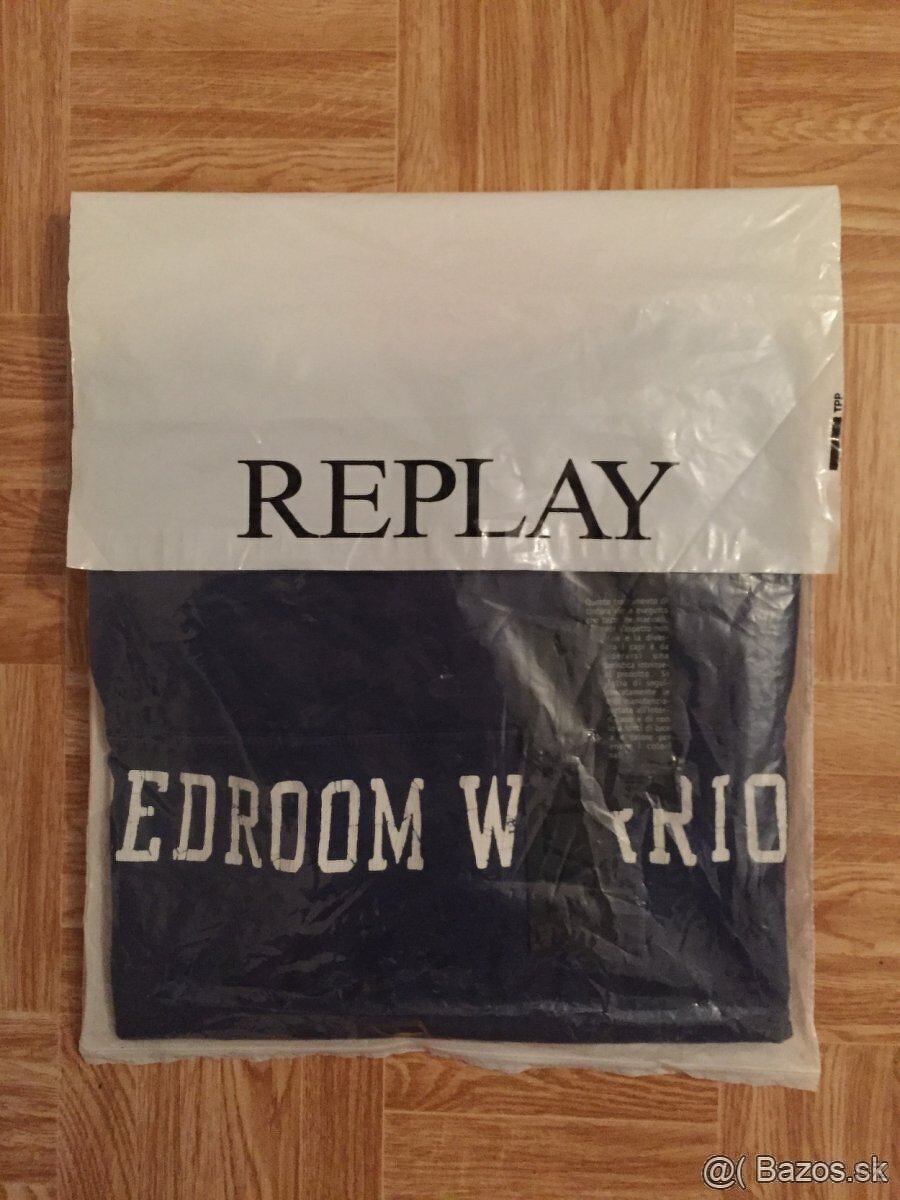 panske tricko REPLAY velkost M modre - 2