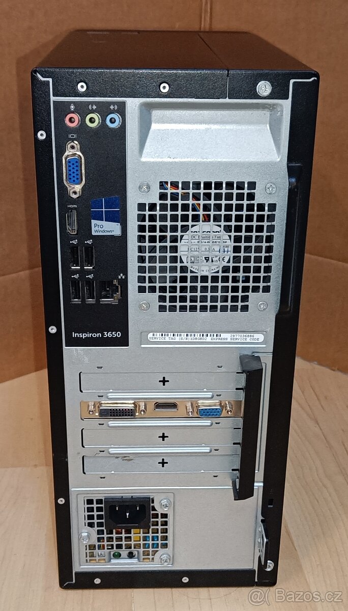 Dell Inspiron 3650,i5-6400,WIN 11,HDD 1TB,RAM 8GB,monitor - 2