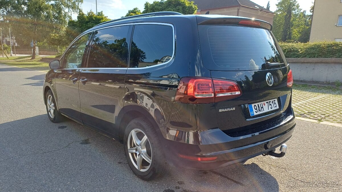 VW SHARAN 2.0 TDi, 110 kW, 7 míst, rok 2016 - 2