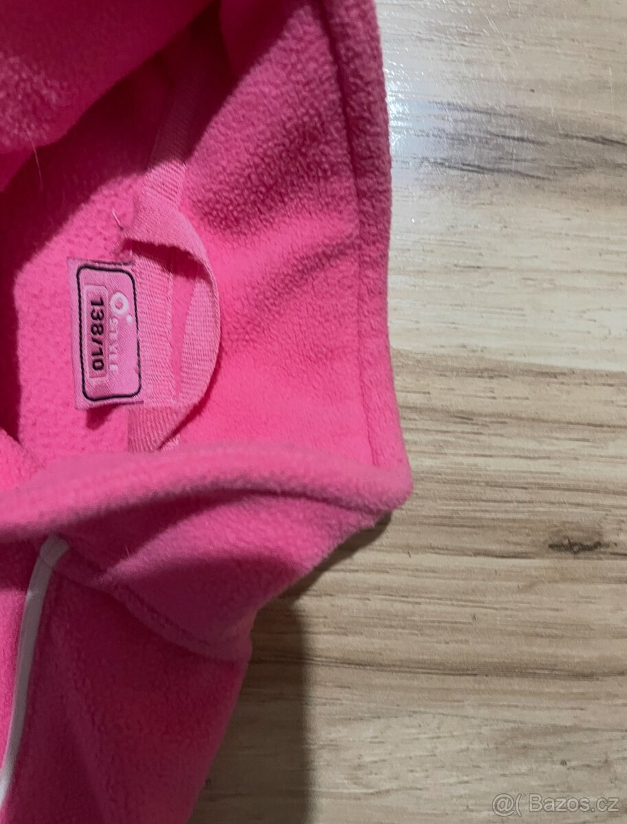 Tepla růžová mikina znacky ó style - 2