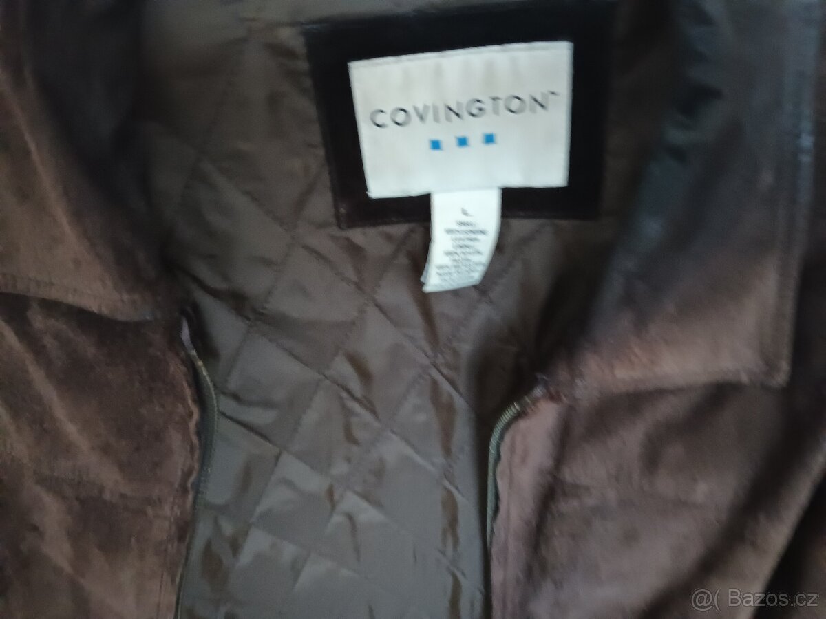 Pánská kožená bunda vel. L - 2