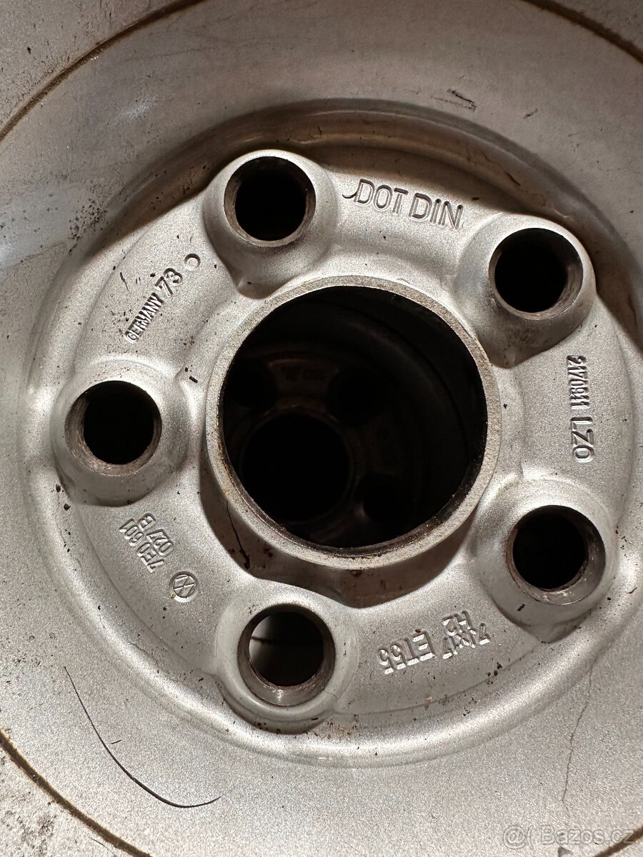 Zimní sada plechových kol VW T5, T6, Multivan R17 - 2