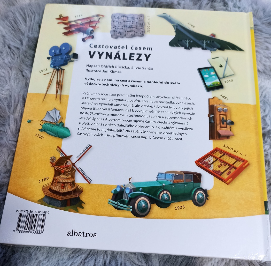 CESTOVATEL ČASEM VYNÁLEZY - NOVÁ KNIHA - 2