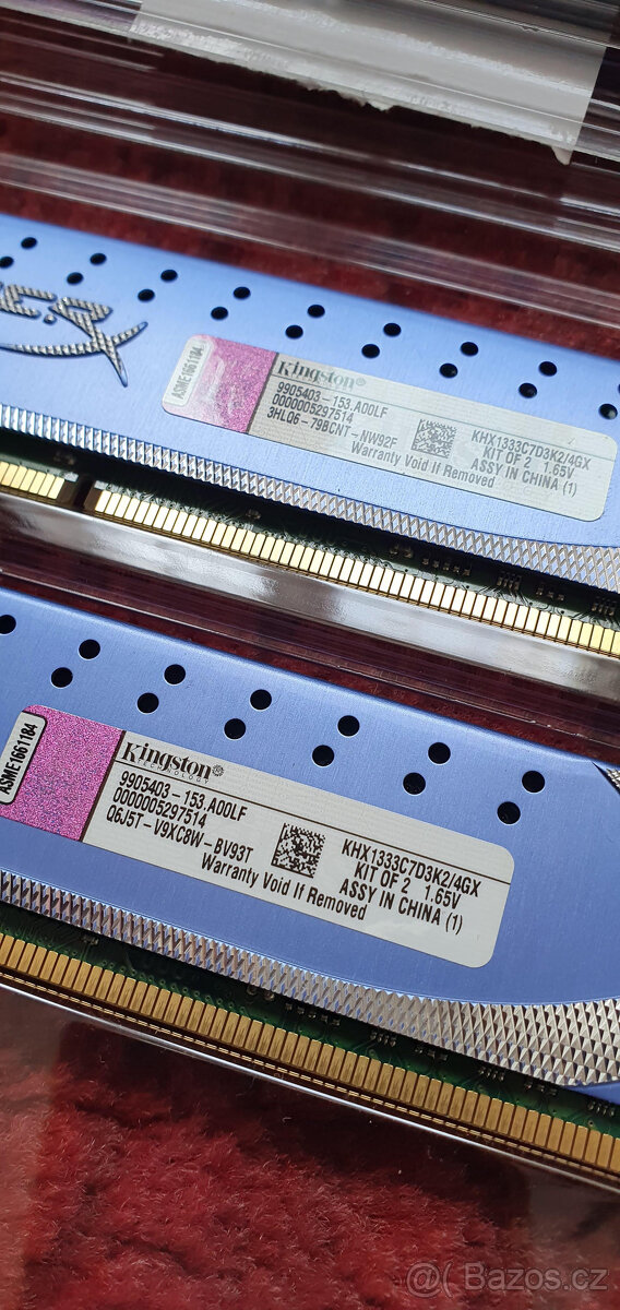 Kingston DDR3 1333MHz CL9 8GB (4x2GB) - 2