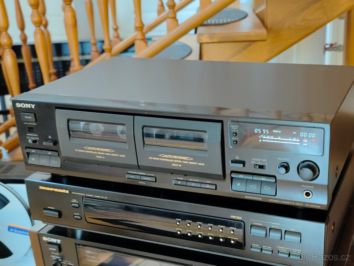 Sony TC-WR465 Double Cassette Deck - 2