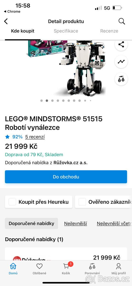 LEGO® MINDSTORMS® 51515 Robotí vynálezce - 2