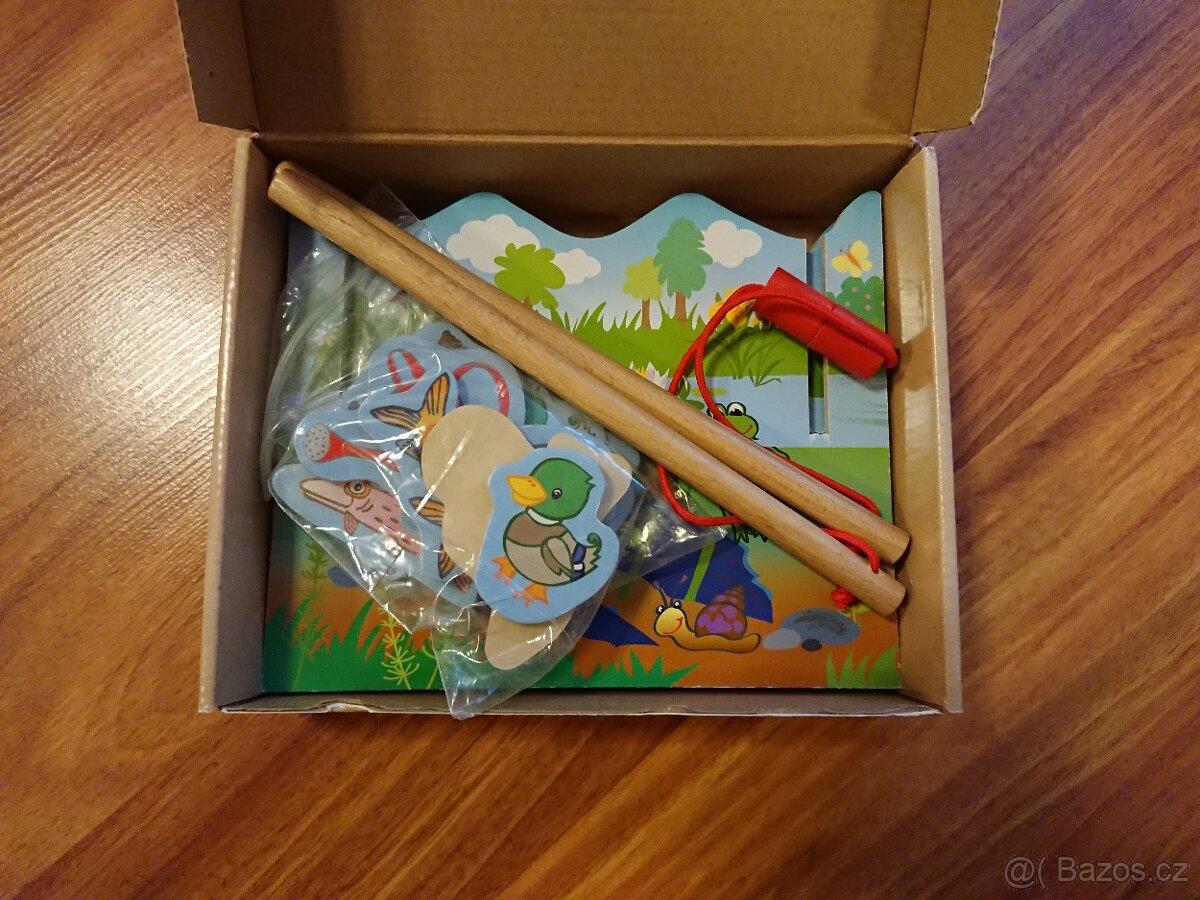 Dřevěná hra: chytání ryb - 2