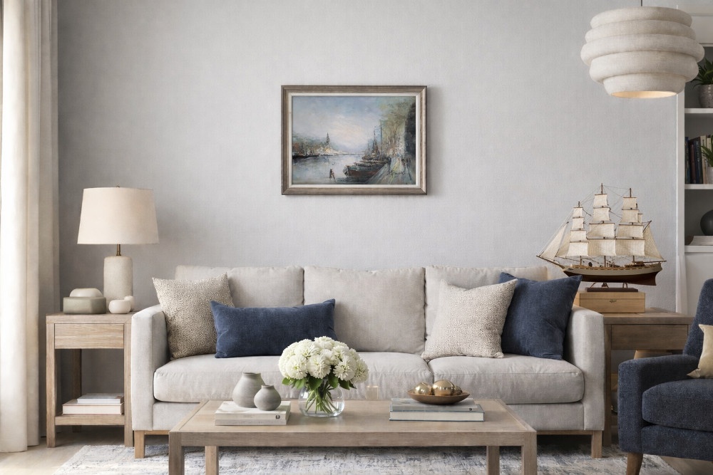 🎨 "Přístav" – Olejomalba v postimpresionistickém stylu - 2