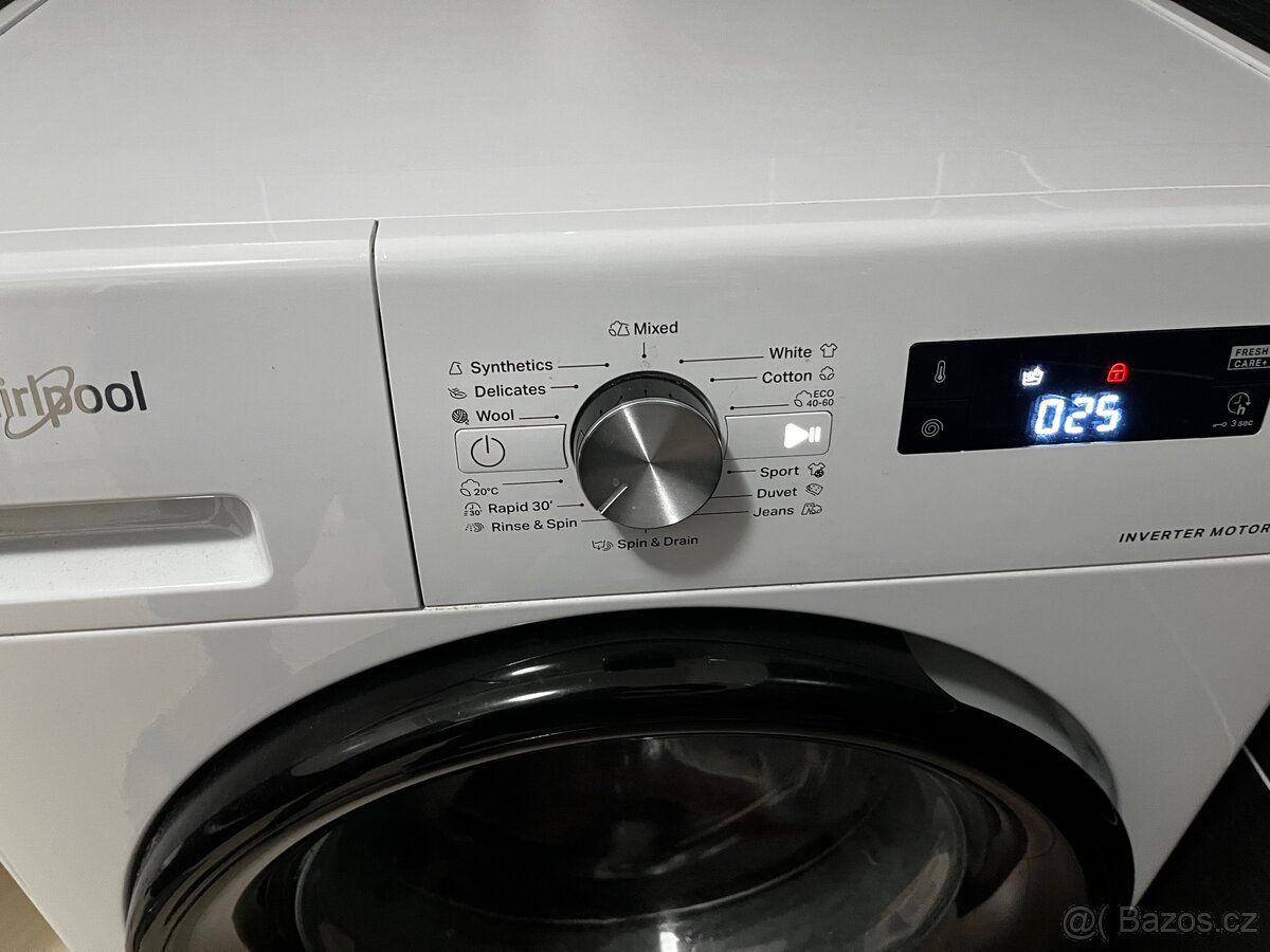 Whirlpool pračka 7 kg – 3 200 Kč - 2