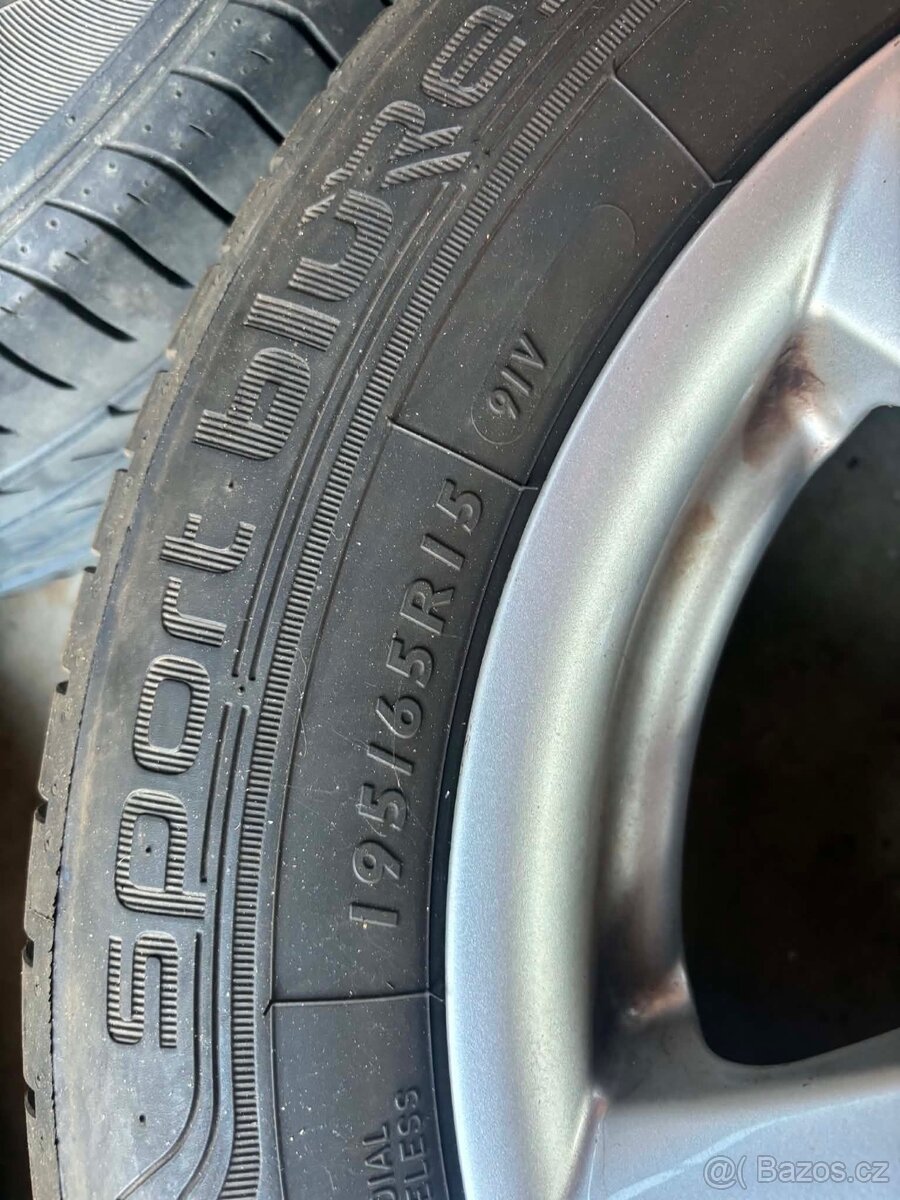 ALU kola 195/65 R15 - 2