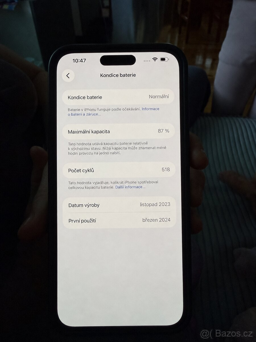 Apple iPhone 15 Pro Max 256 GB – modrý titan - 2