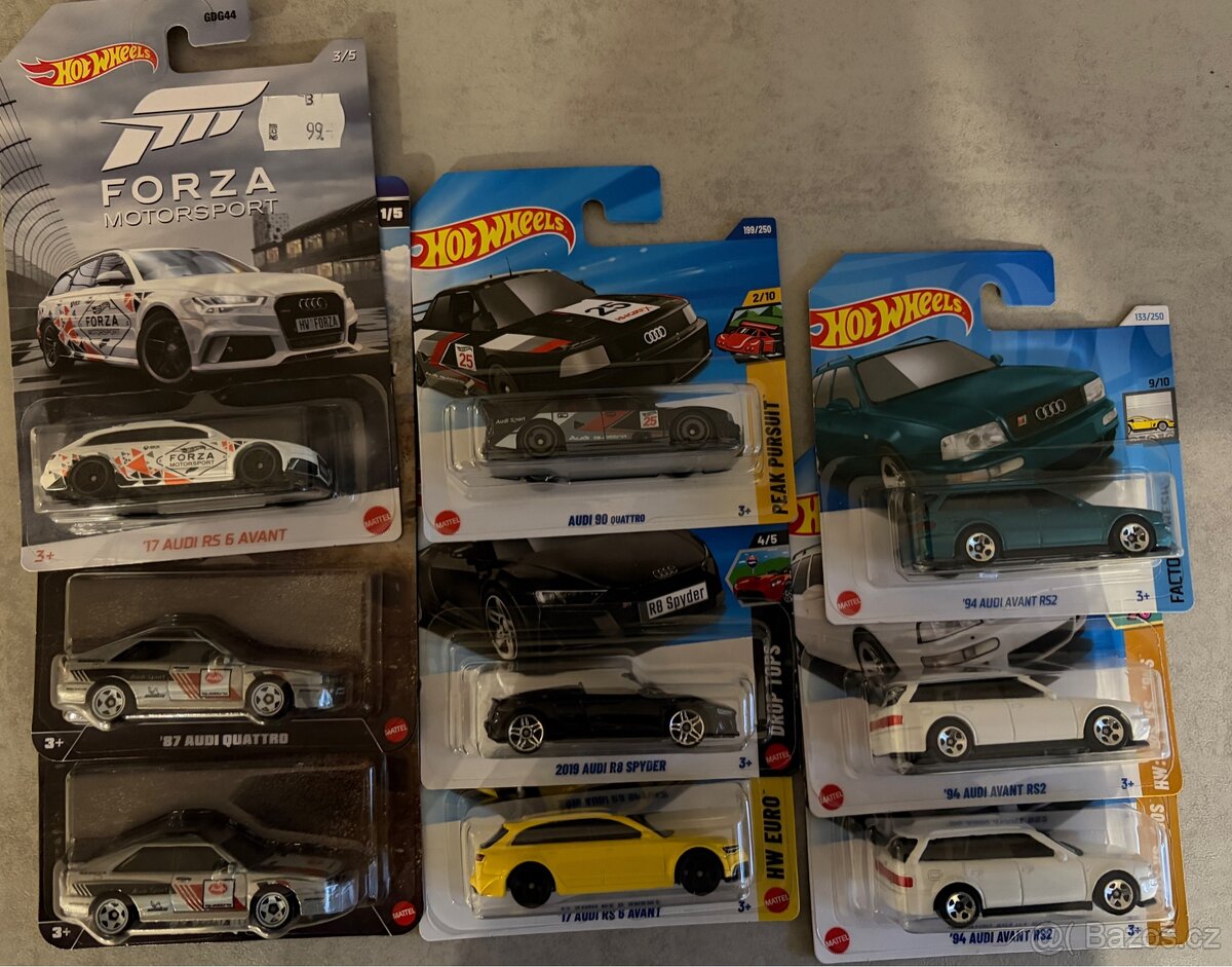Hotwheels mix Audi, VW - 2