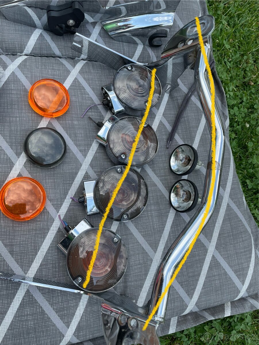 Zbytky z přestaveb Harley Davidson - 2