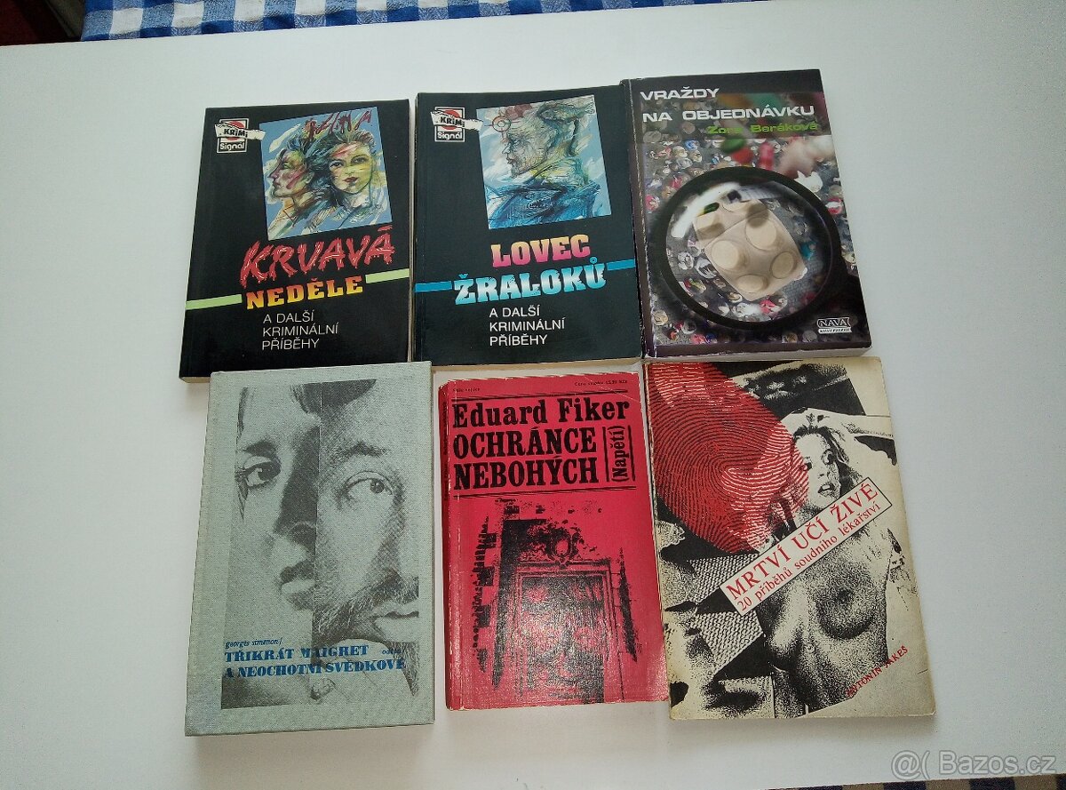 Různé krimi příběhy - 50ks - 2