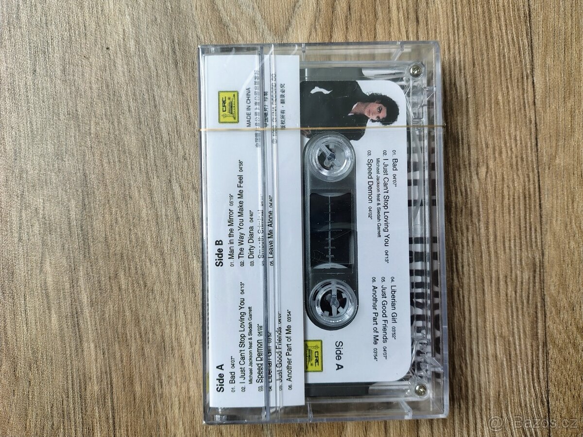 Nová MC kazeta Michael Jackson - Bad - 2