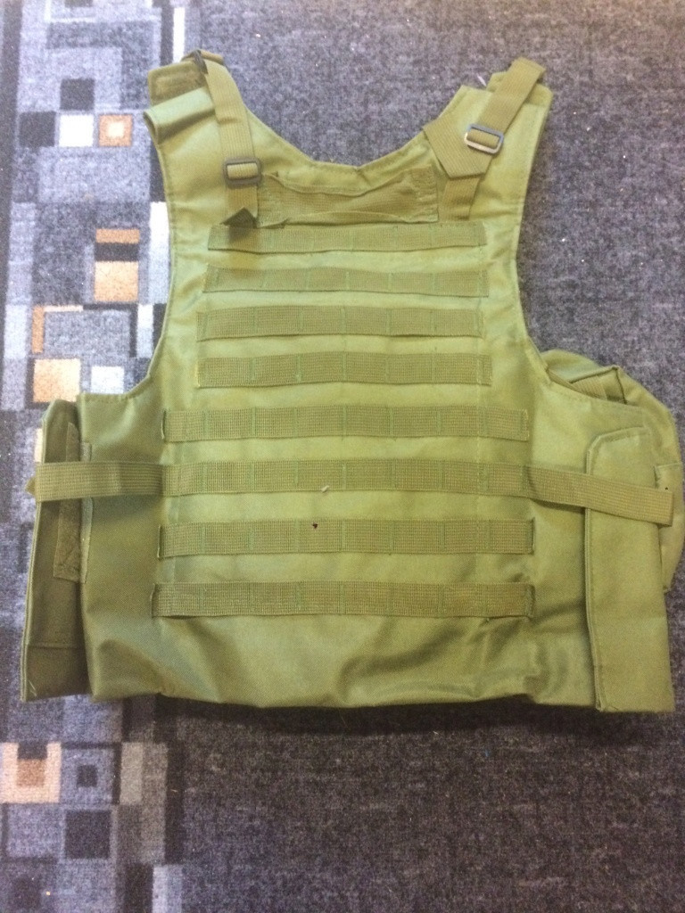 Taktická vesta - zelená - 2