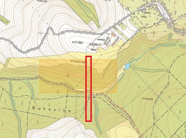 Pozemek - Komárov u Napajedel - 2
