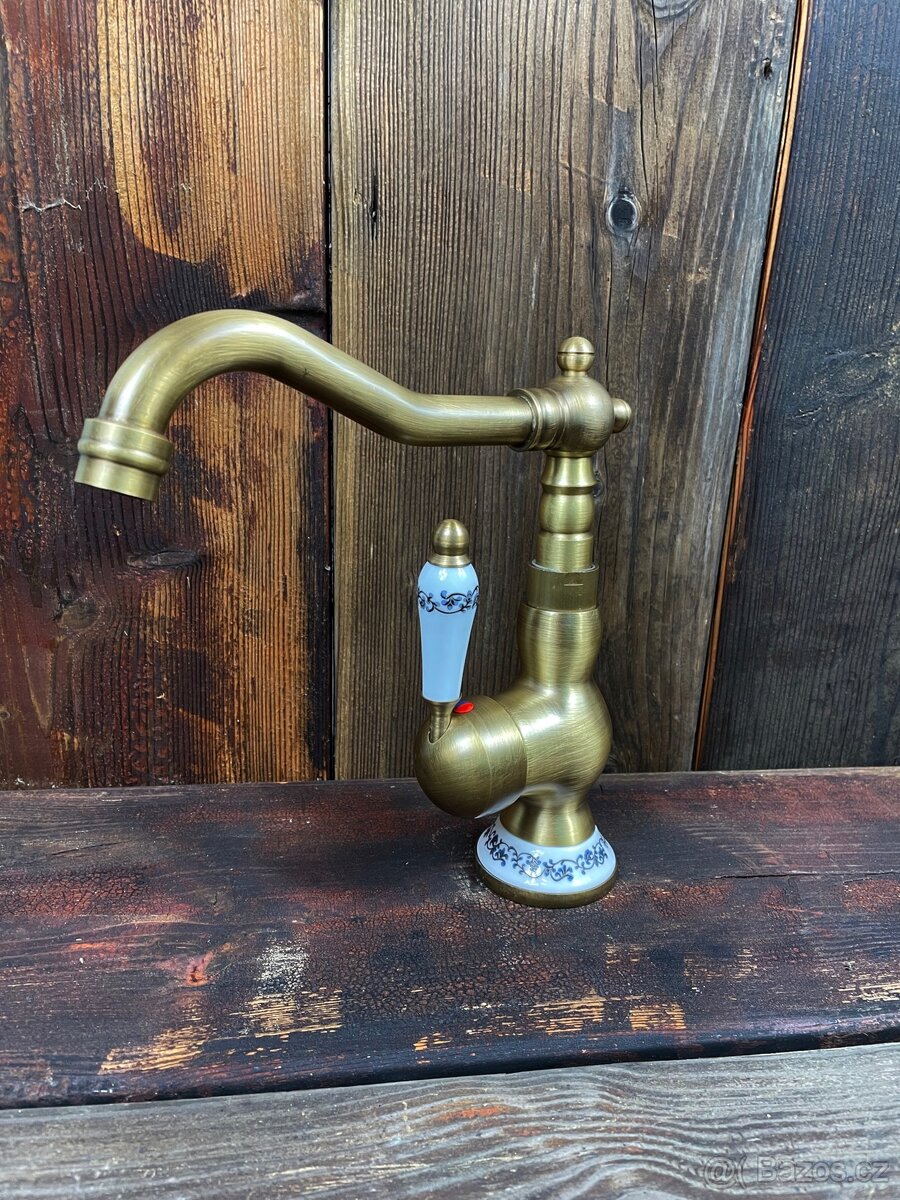 Baterie nová mosazná - 2