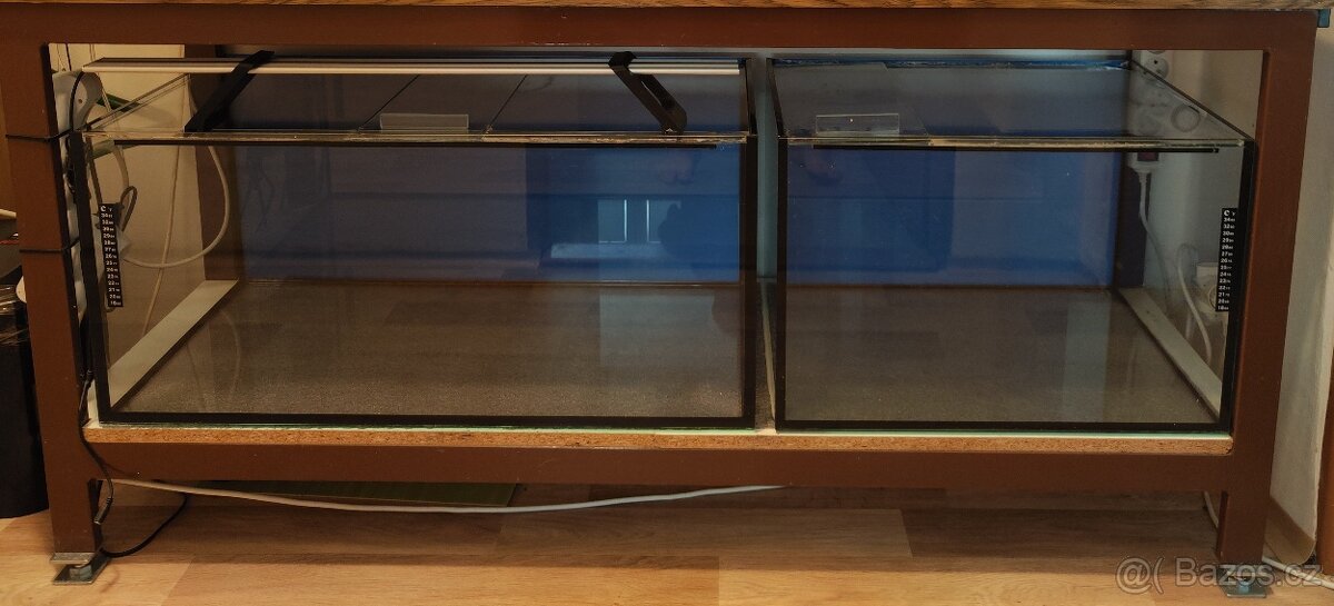 Akvária 120L + 80L - 2