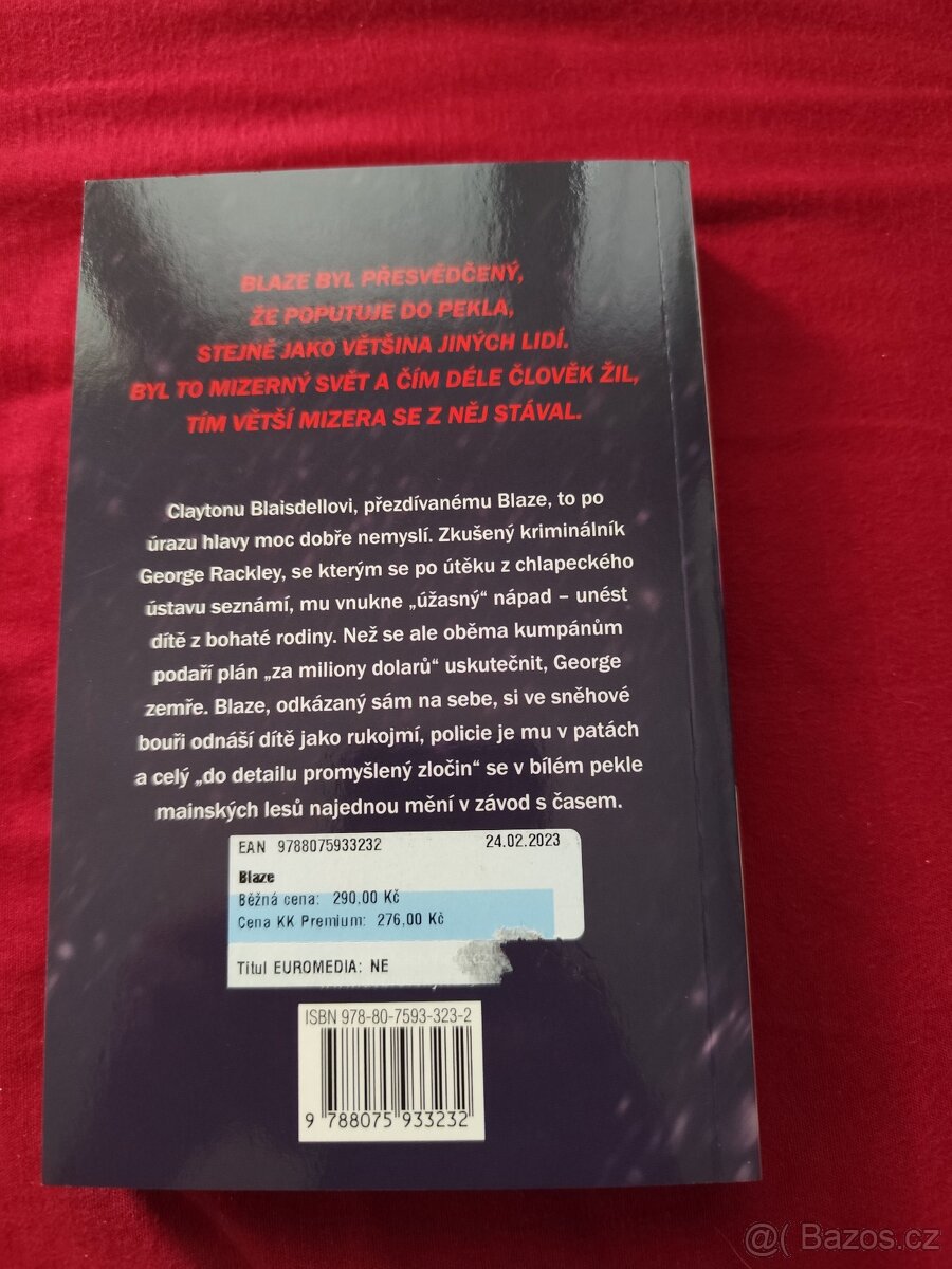 Stephen King ,,Blaze,, - 2