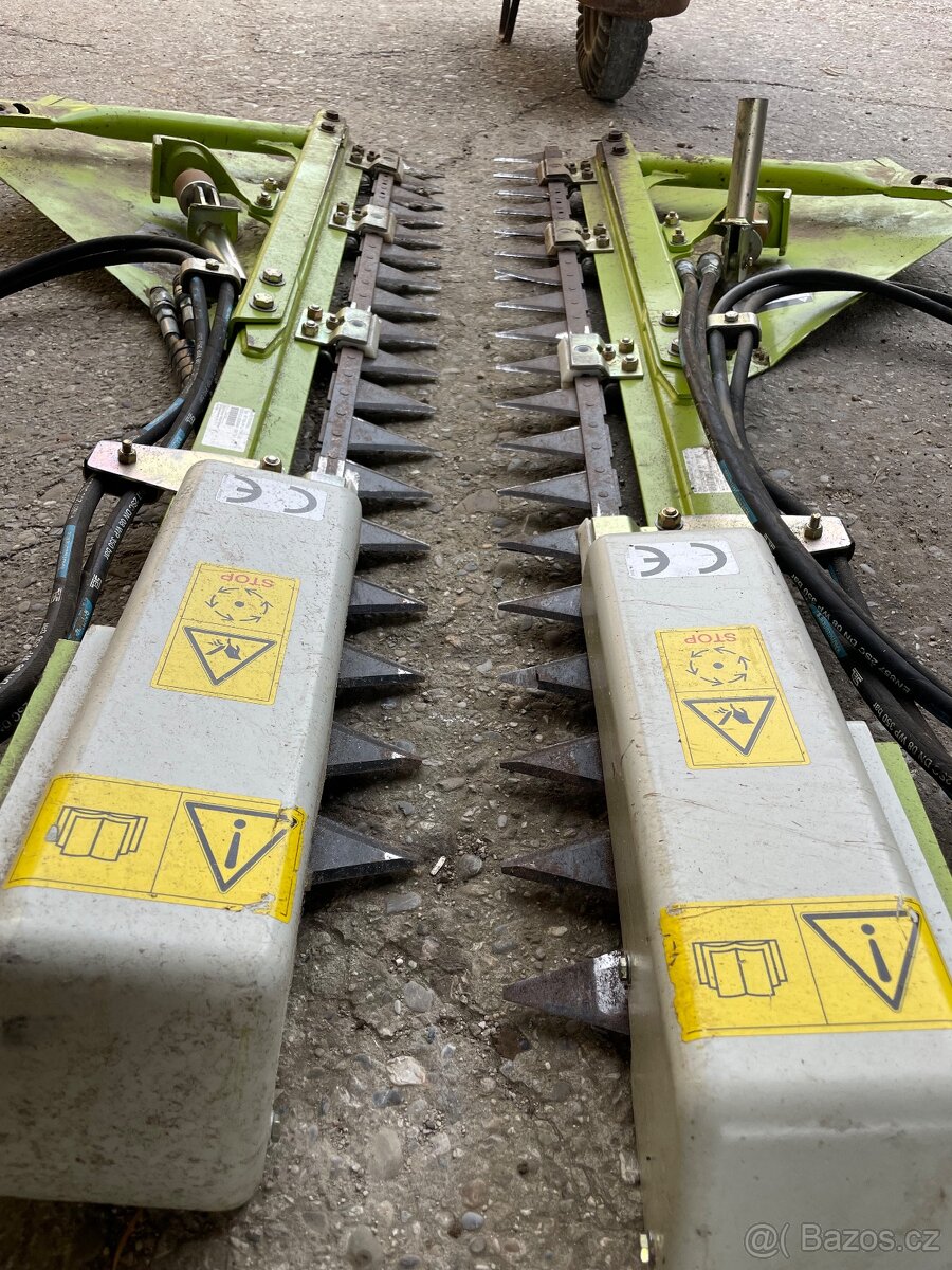 Claas bočné kosy. - 2