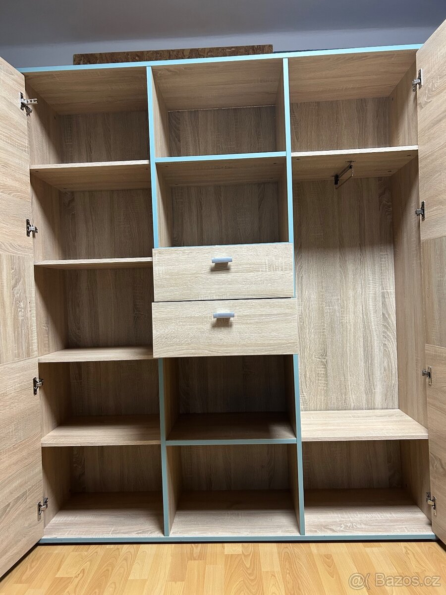 Nábytek do dětského pokoje, skříně, komoda - 2