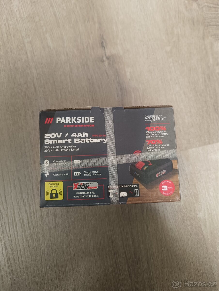 Parkside Smart baterie 4ah + nabíječka 4,5ah - 2