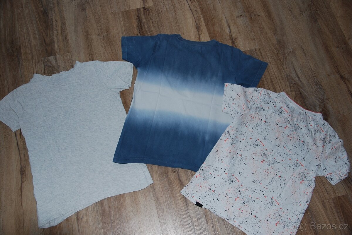 Tričko krátký rukáv vel. 134/140, Takko, C&A - 2