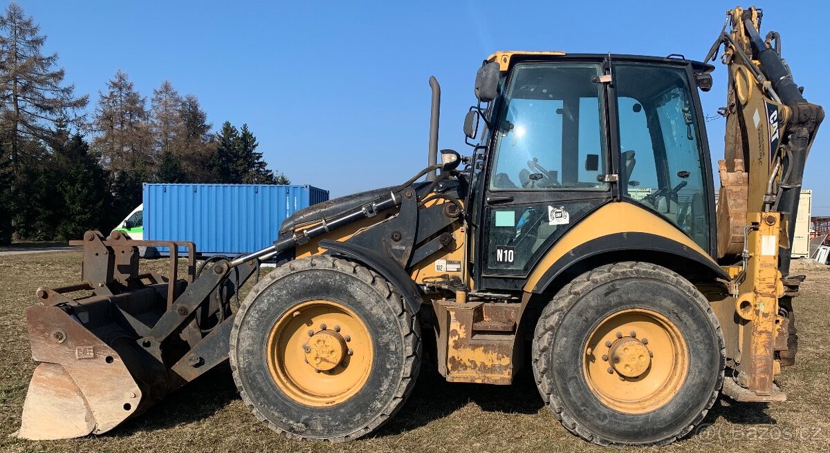 Kolový traktor-bagr Caterpillar 434E - 2