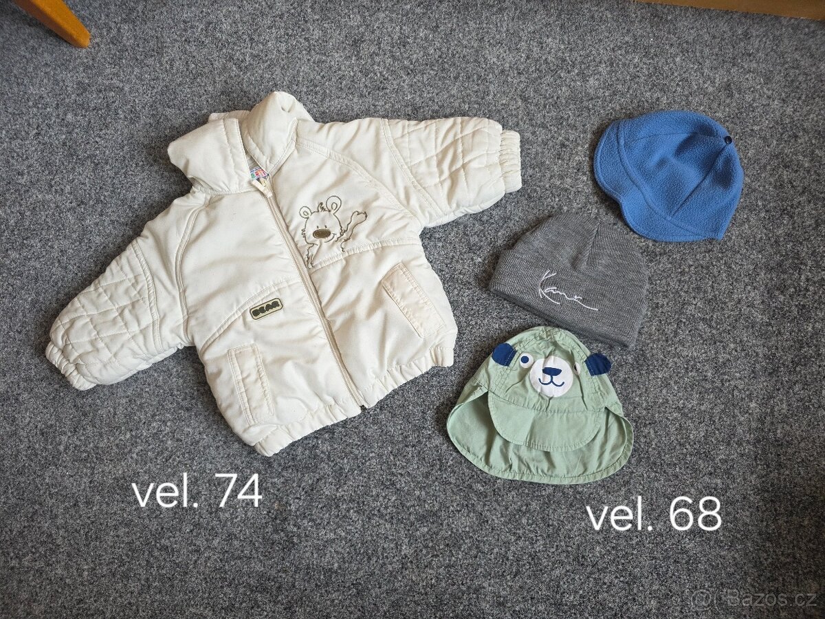 Chlapecké oblečení velikost 68/74 - 2