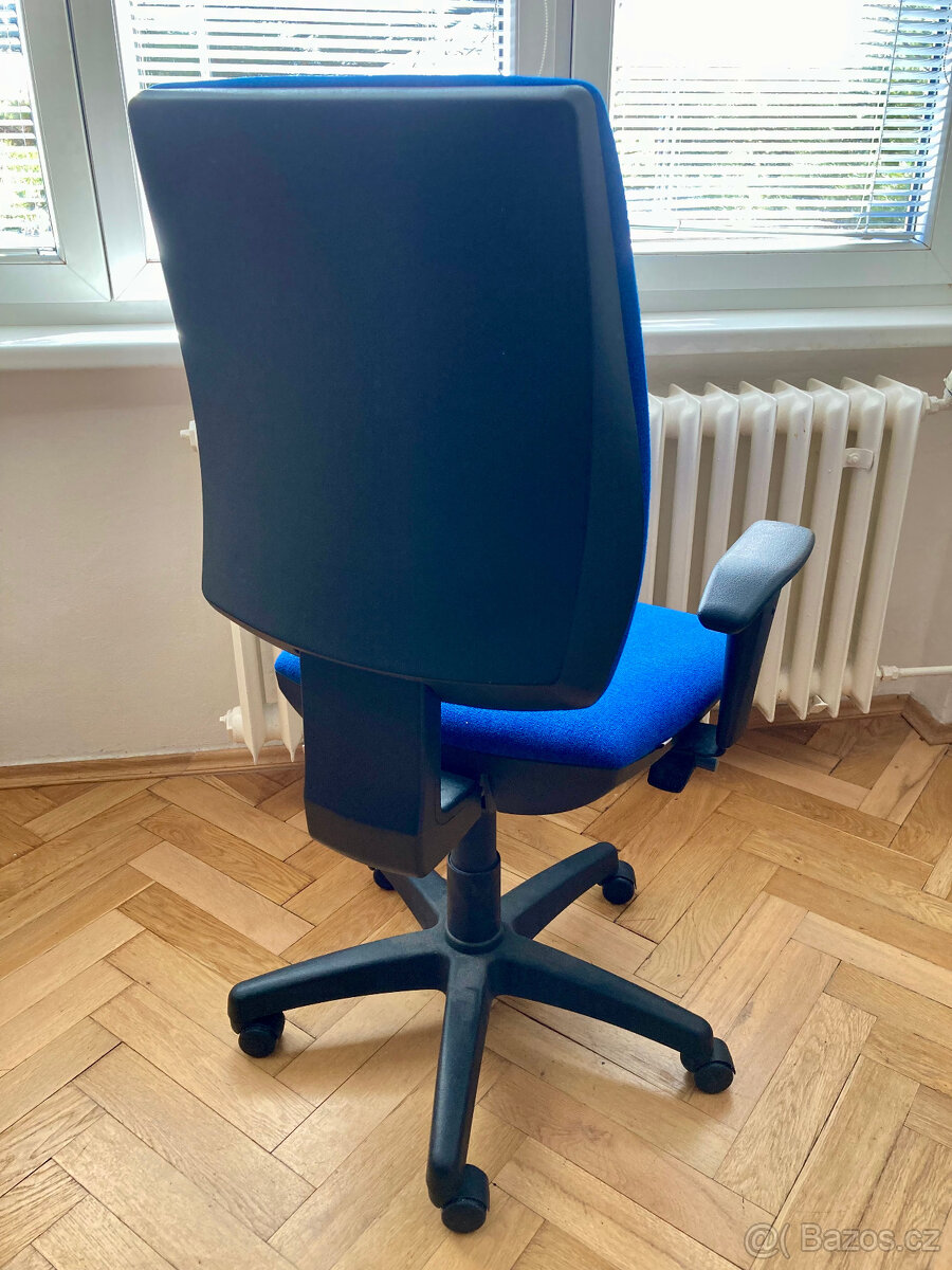 Kancelářská židle - modrá - 2