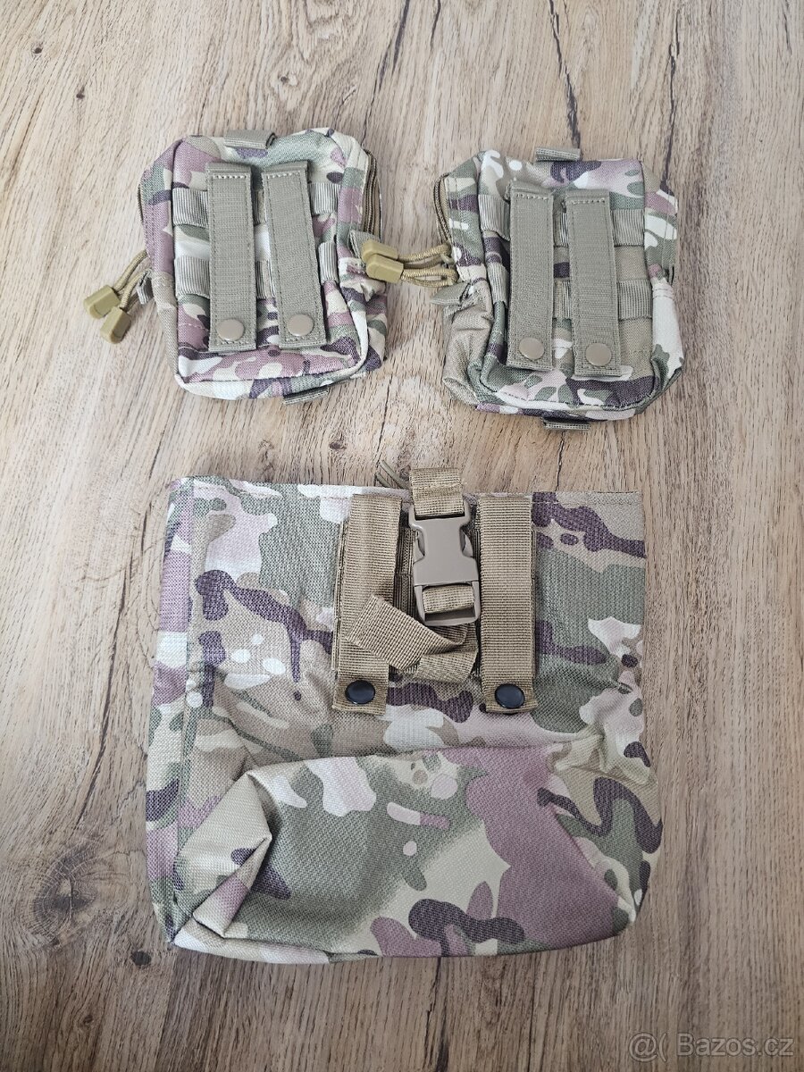 Sumky multicam set 3ks - 2