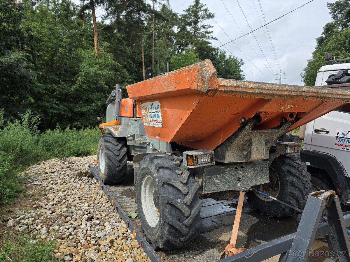 Kolový dempr Wacker Neusson 6001, 6t, otočná korba - 2