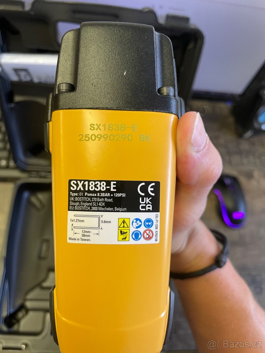 Pneumatická sponkovačka BOSTITCH SX1838-E – NOVÁ - 2