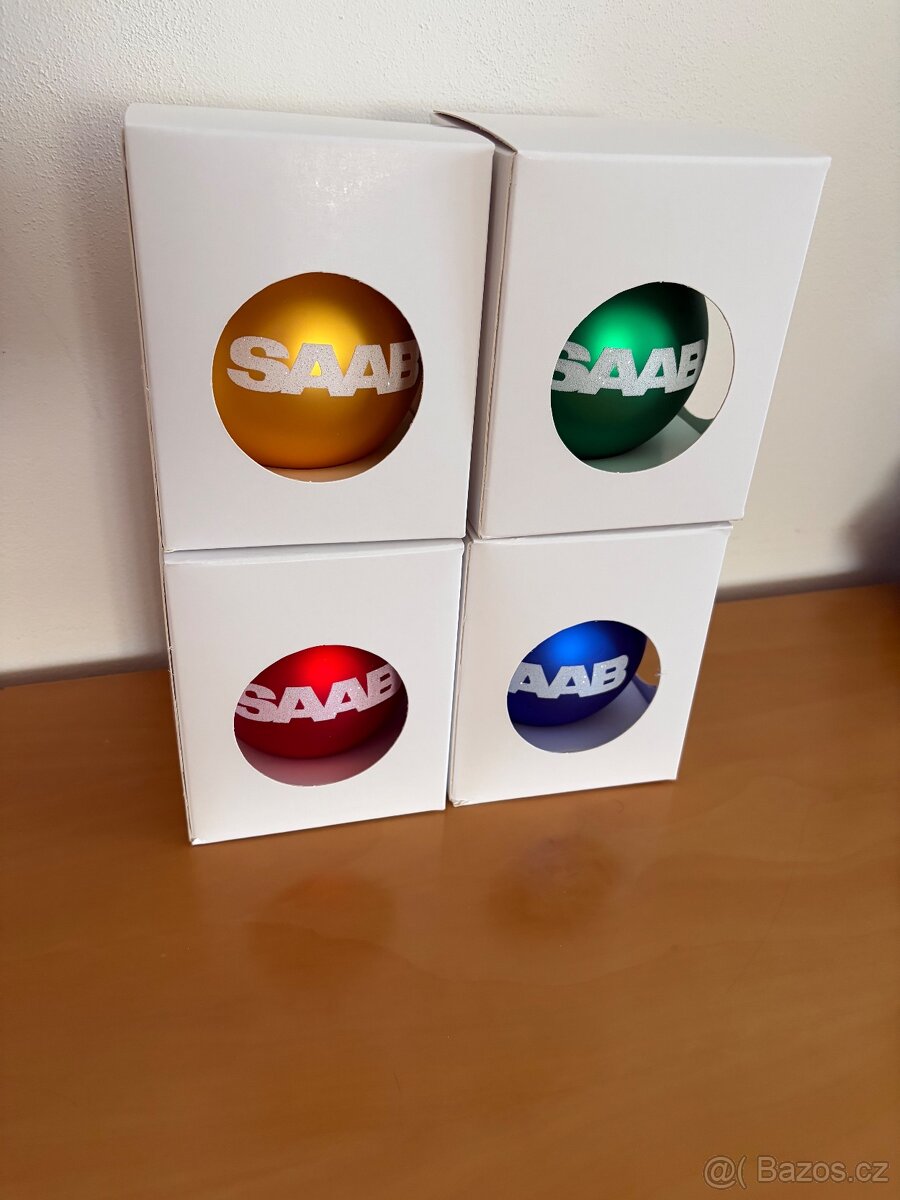 SAAB vánoční ozdoby - 2