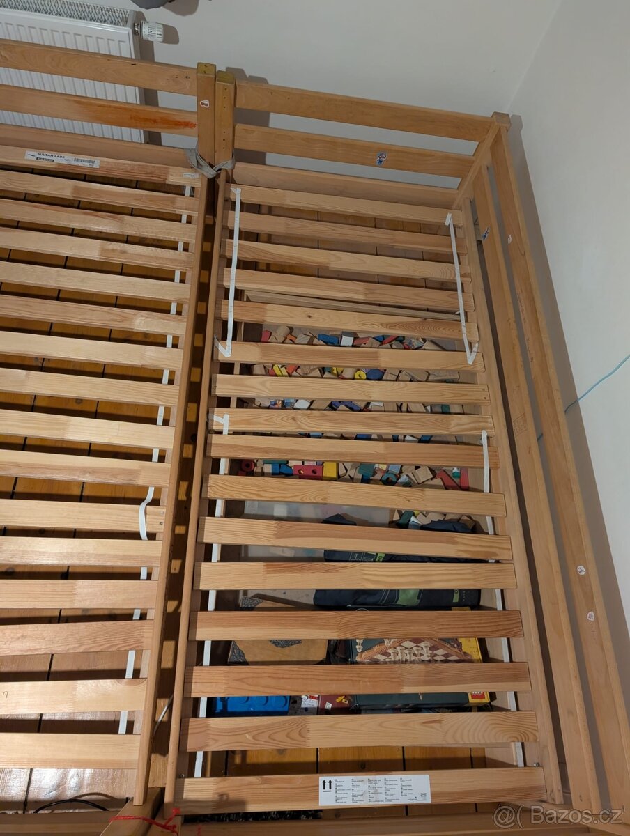 Postel 200x90cm - 2x - 2