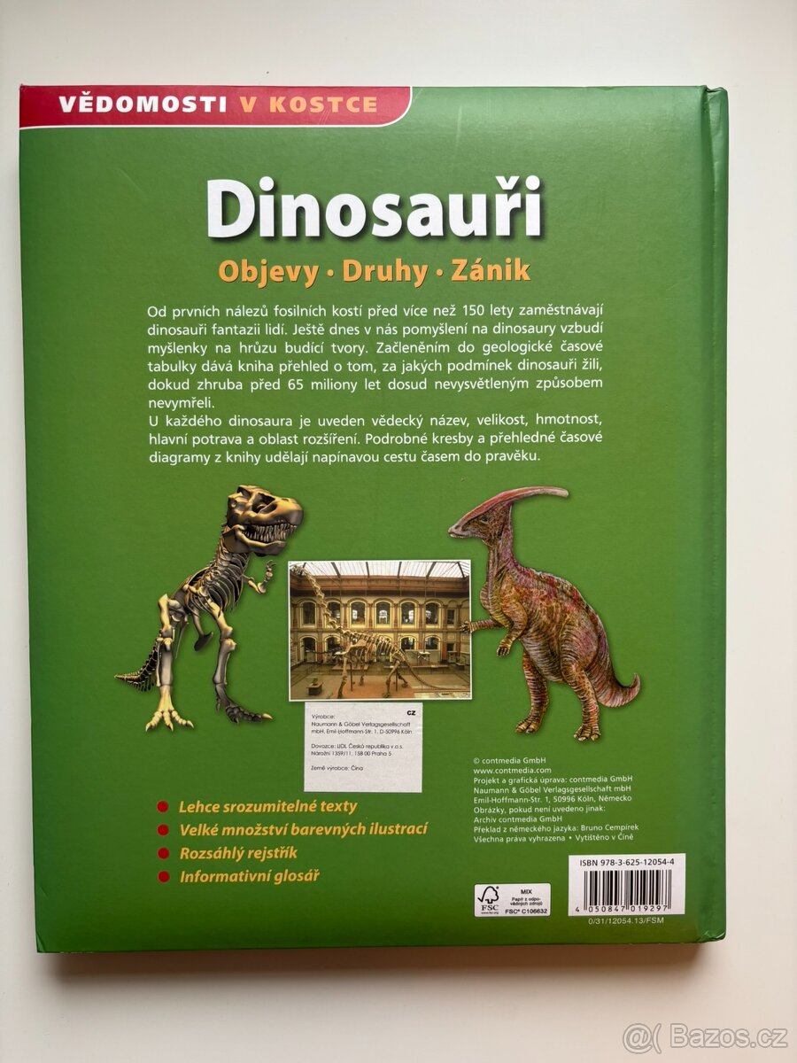 Vědomosti v kostce: Dinosauři – Objevy, druhy, zánik - 2