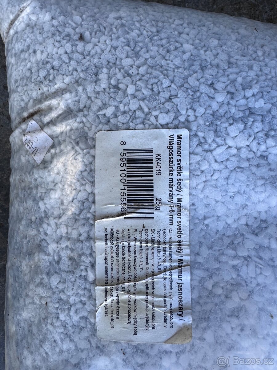 Kamenný koberec 25kg plus ÚV pojivo - 2