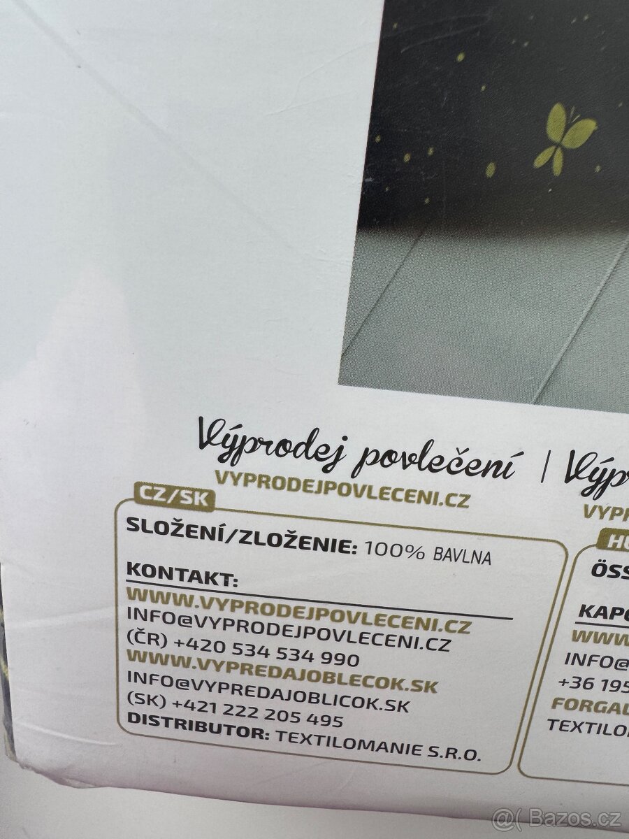 Nové ložní povlečení 100% bavlna - 2