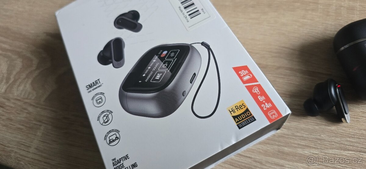 Bezdrátová sluchátka s dotykovým displejem a ANC - 2