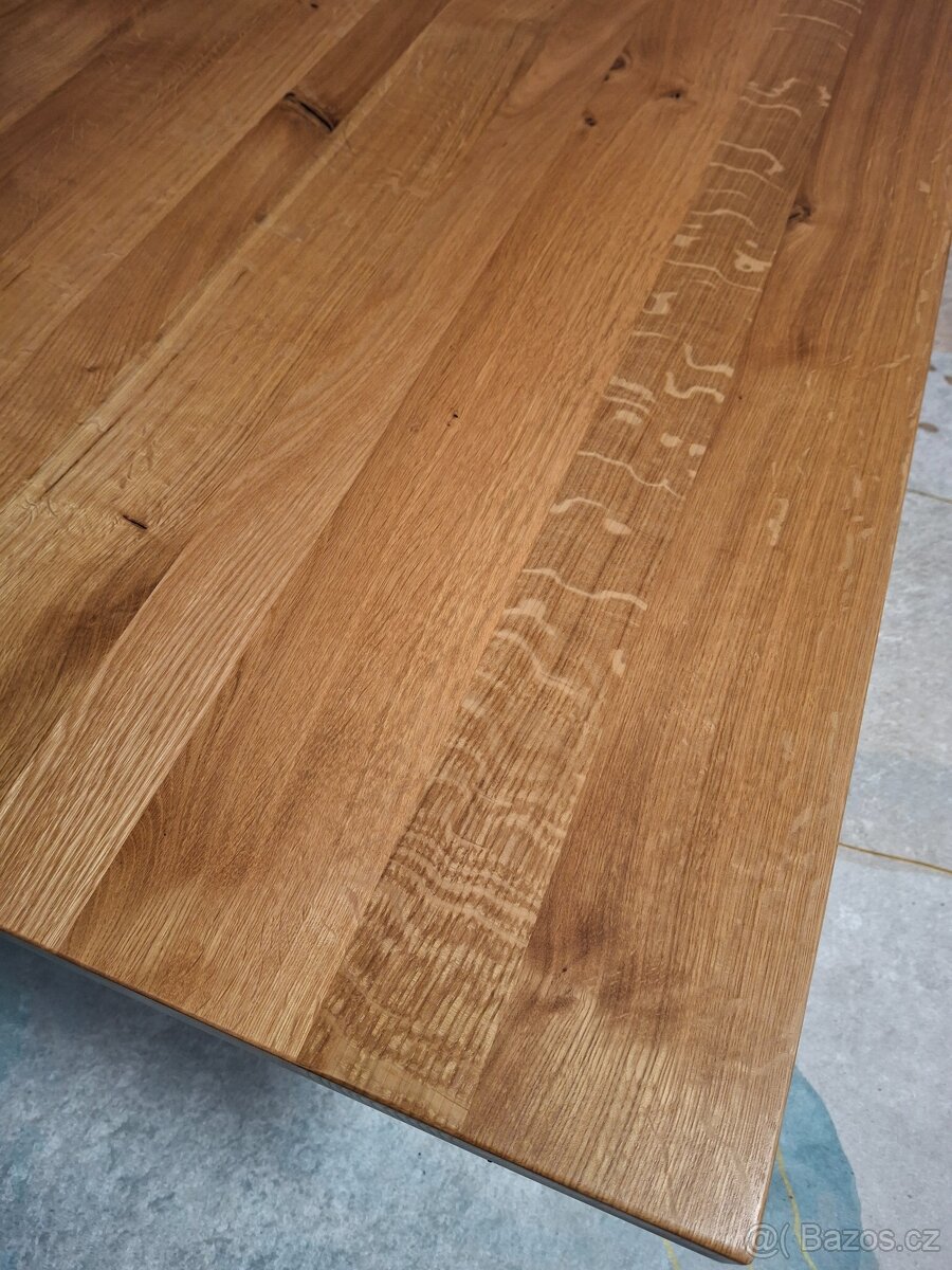 Dubová deska / stůl / spárovka - 2